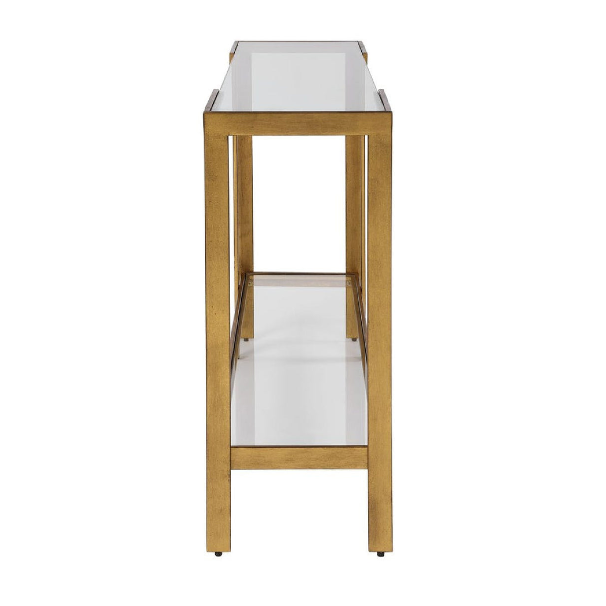   Gold Framed Glass Console Table | Oroa.com
