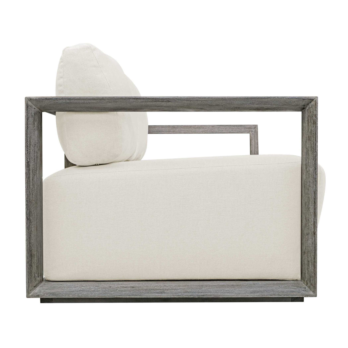   Modern European furniture - Gray Mahogany Outdoor 4-Seater Sofa - www.oroa.com | Oroa.com