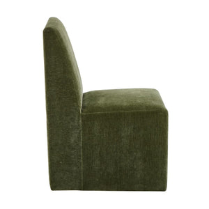   Green Velvet Dining Chair | Oroa.com