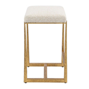   Green Fabric Counter Stool | Oroa.com