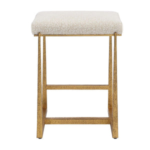   Green Fabric Counter Stool | Oroa.com