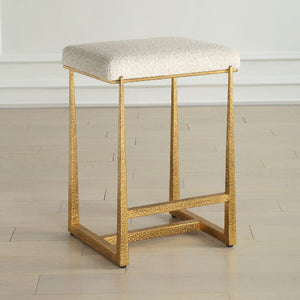   Green Fabric Counter Stool | Oroa.com