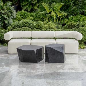   White Fabric Outdoor Sofa | Oroa.com