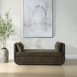  Textured Chenille Oversized Bench | Oroa.com