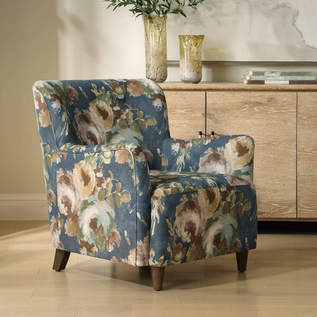   Floral Print Accent Armchair | Oroa.com