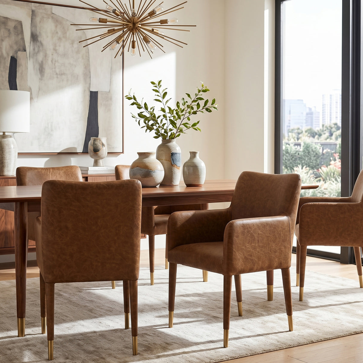   Upholstered Dining Armchair | Oroa.com