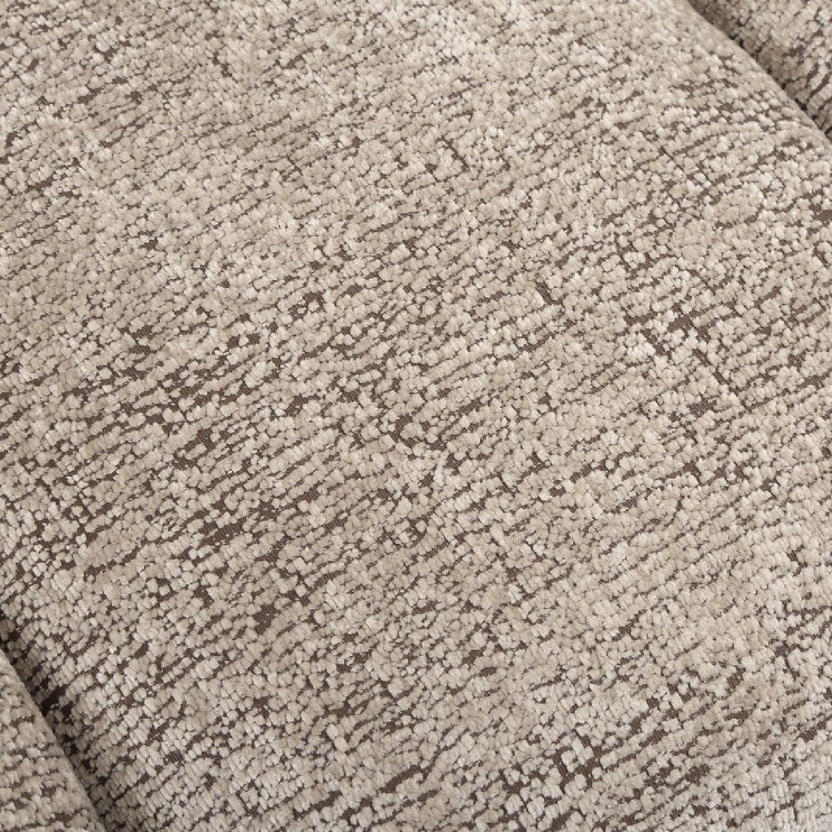   Beige Chenille Channeled Sofa | Oroa.com