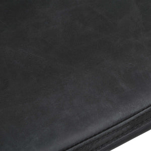   Gray Leather Counter Stool | Oroa.com