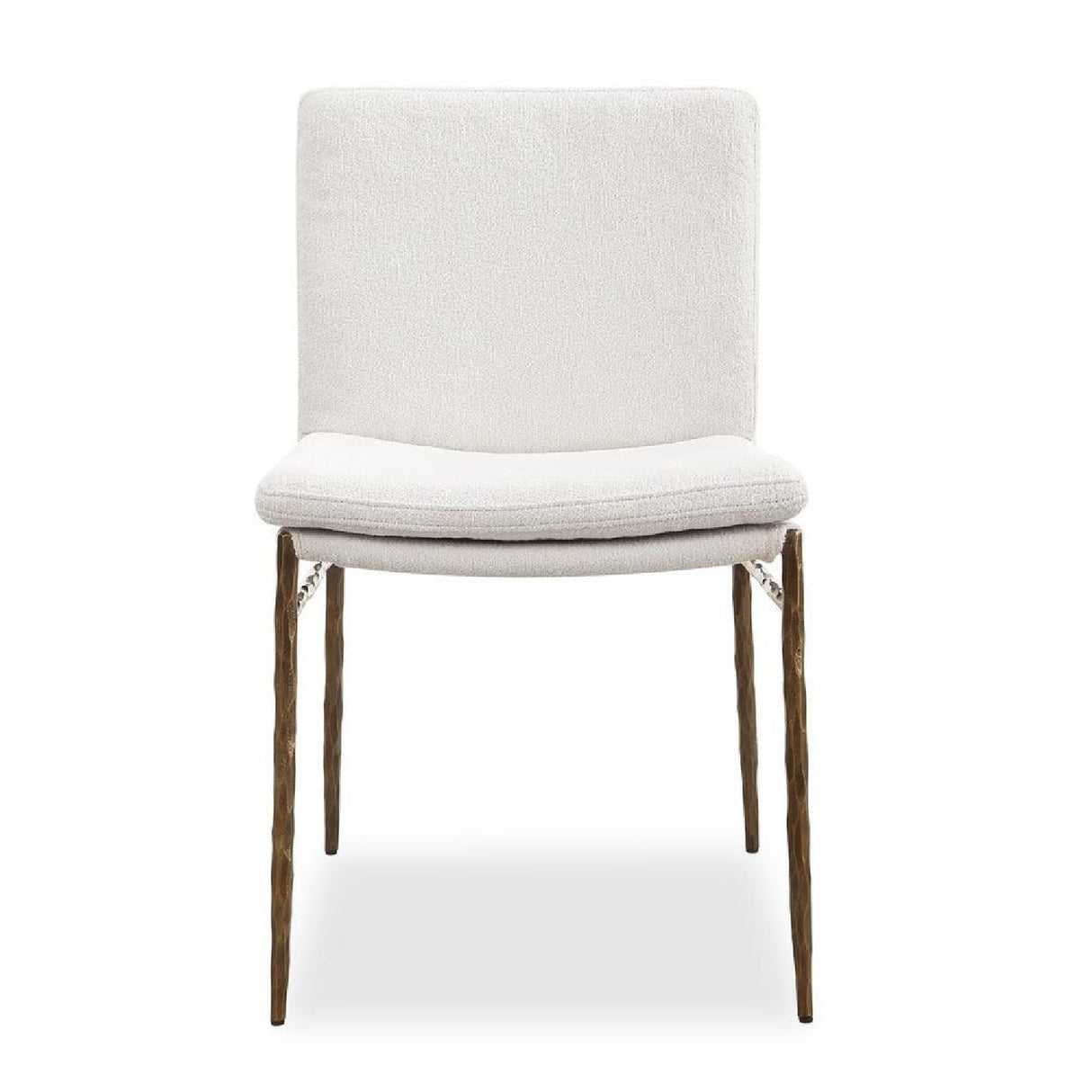   White Boucle Dining Chair | Oroa.com