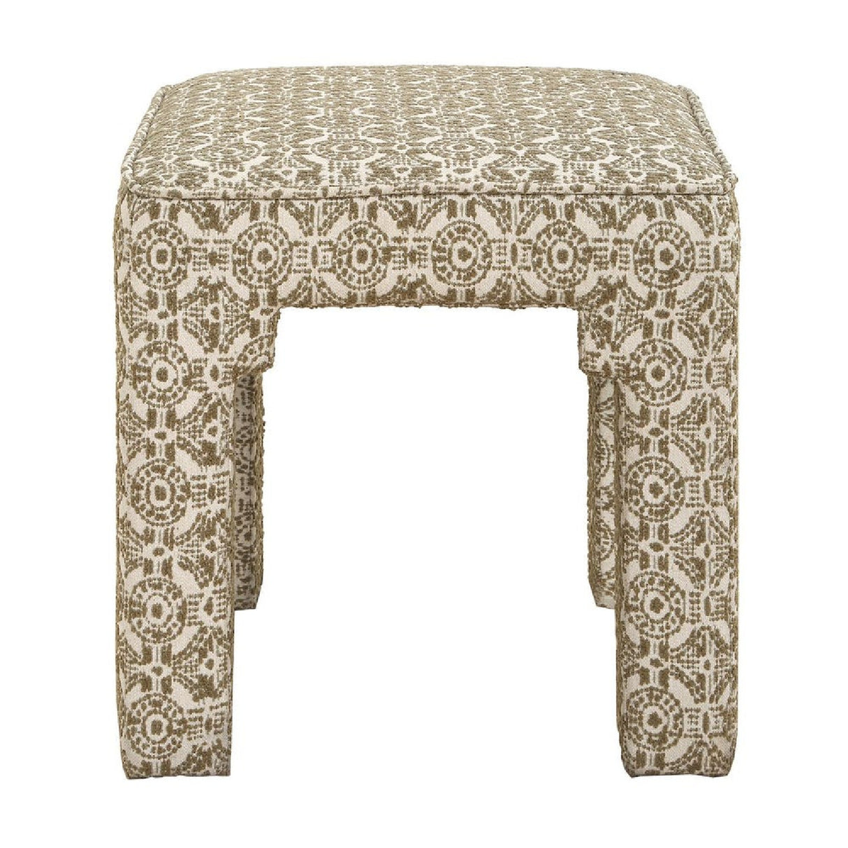   Green Medallion Motif Bench S | Oroa.com