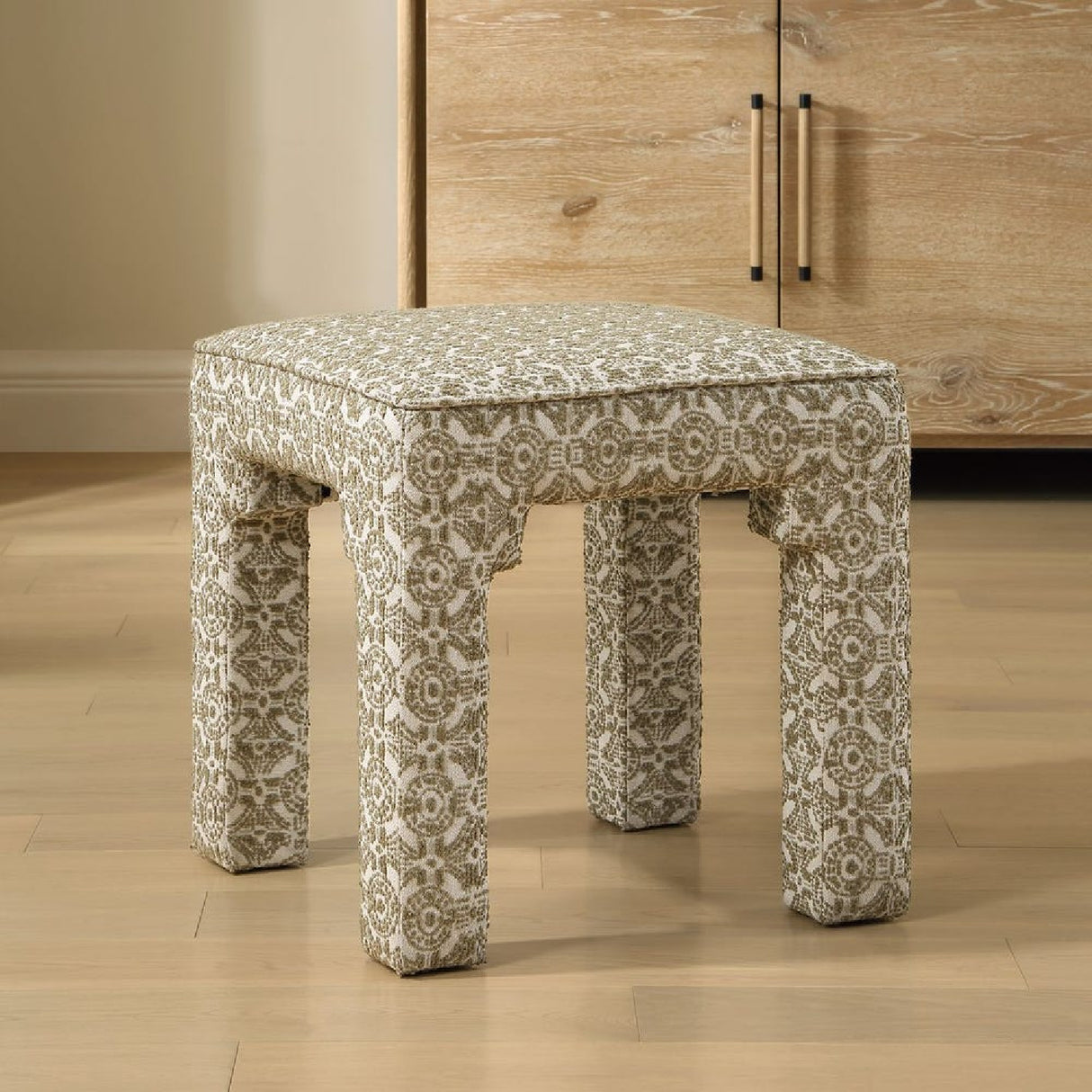   Green Medallion Motif Bench S | Oroa.com