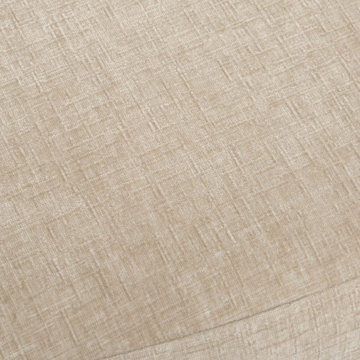   Beige Velvet Curved Bench | Oroa.com