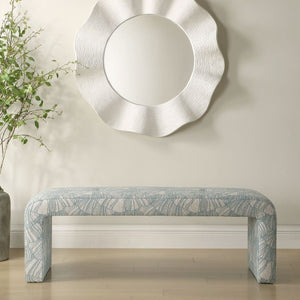   Blue Shell Printed Bench | Oroa.com
