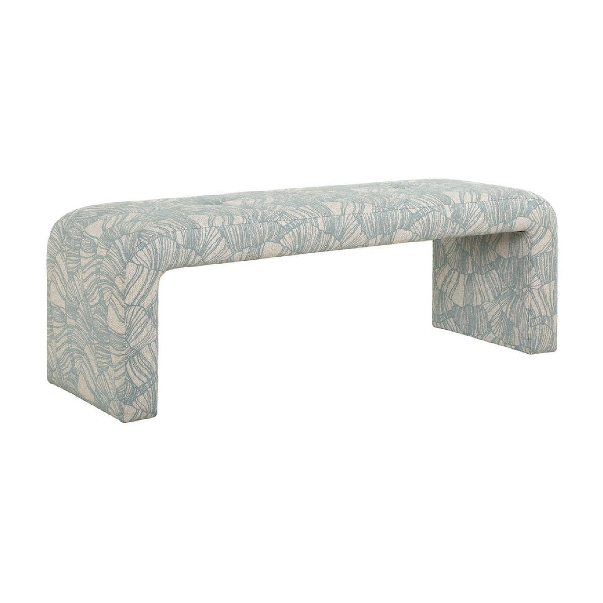   Blue Shell Printed Bench | Oroa.com