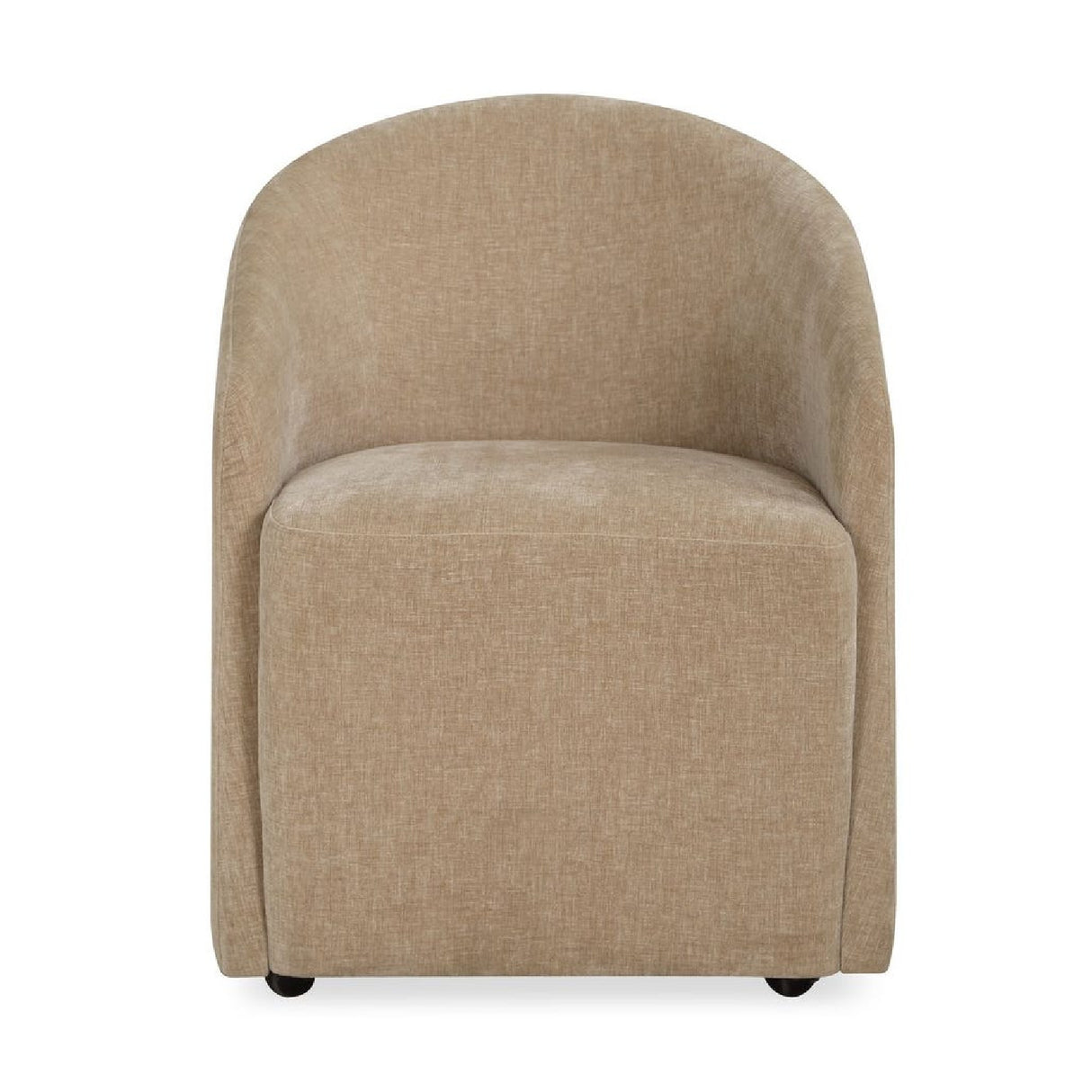   Velvet Dining Chair with Casters | Oroa.com