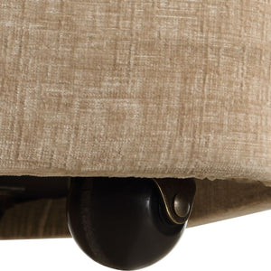   Velvet Dining Chair with Casters | Oroa.com