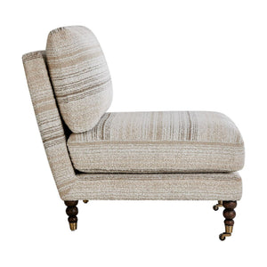   Boucle Stripes Accent Chair | Oroa.com