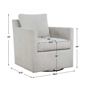   Upholstered Swivel/Glider Armchair | Oroa.com