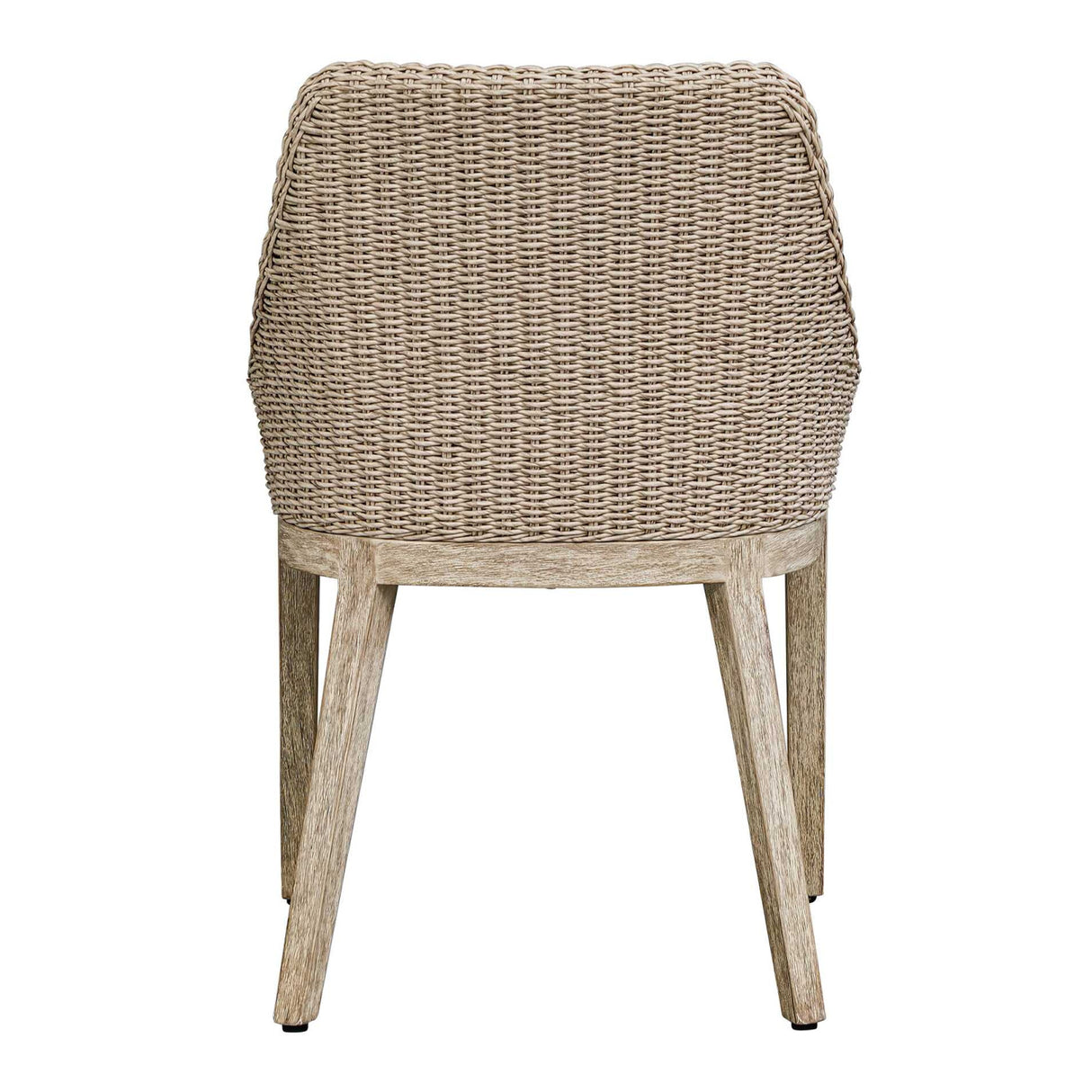   Beige Wicker Outdoor Dining Chair | Oroa.com