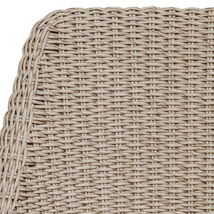   Beige Wicker Outdoor Counter Stool | Oroa.com