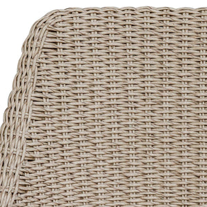   Cream Wicker Outdoor Bar Stool | Oroa.com