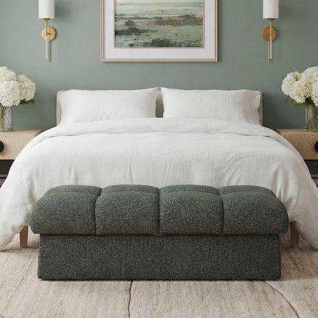   Block Tufted Bench | Oroa.com