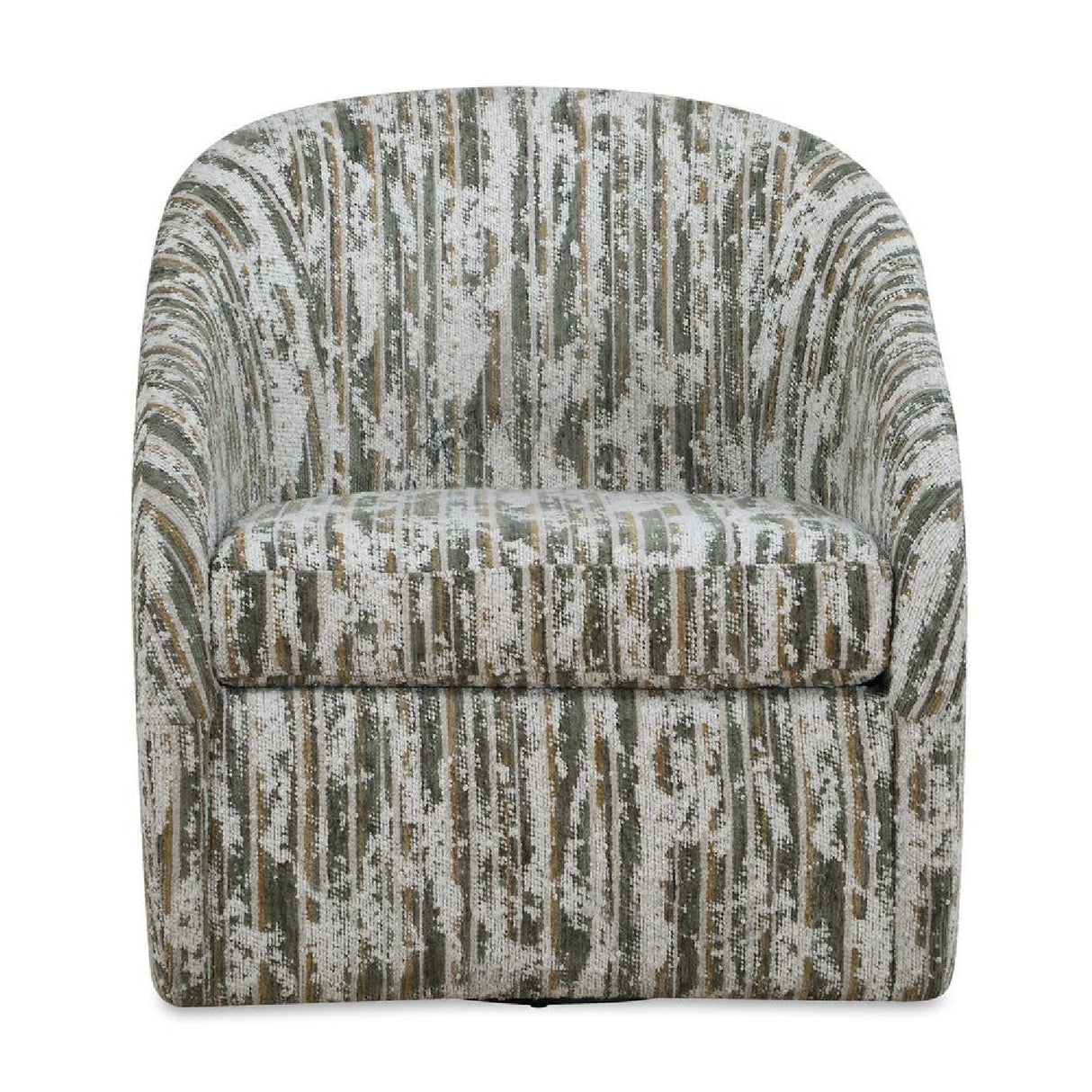   Slubbed Boucle Swivel Chair | Oroa.com
