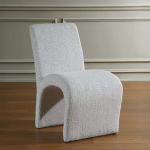   Boucle Arched Dining Chair | Oroa.com