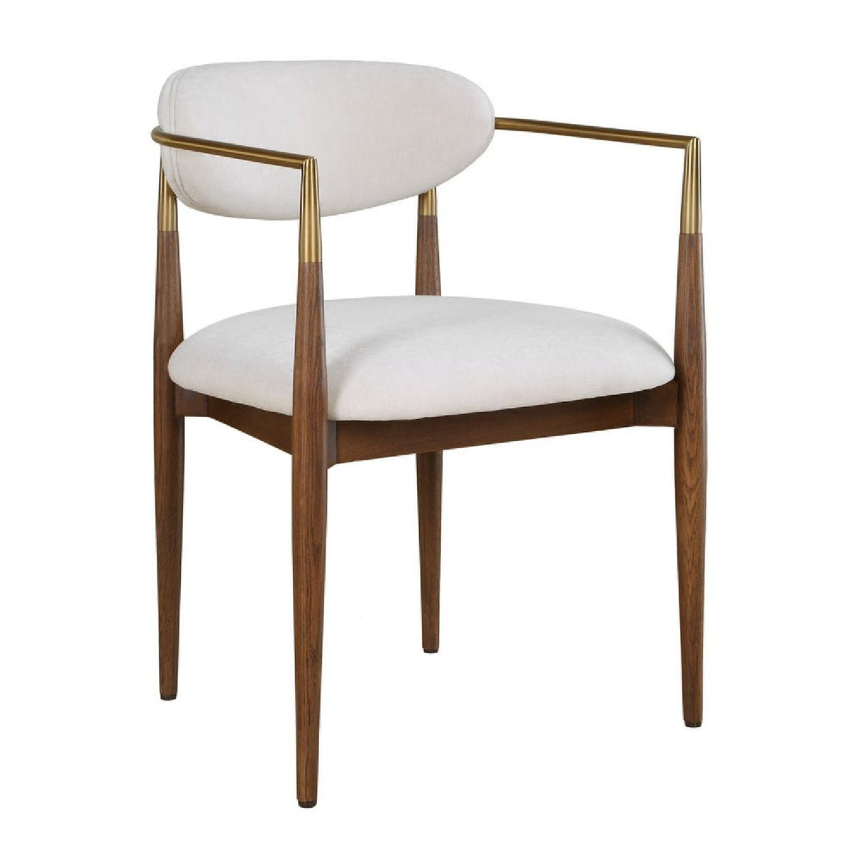  White Velvet Dining Chair | Oroa.com