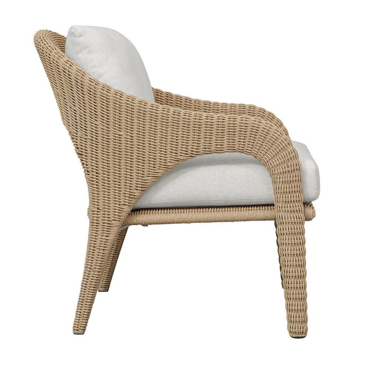   Natural Wicker Outdoor Lounge Chair | Oroa.com