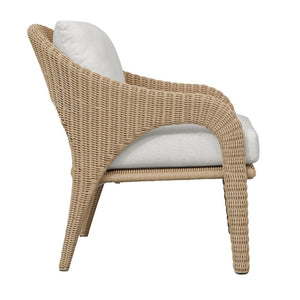   Natural Wicker Outdoor Lounge Chair | Oroa.com