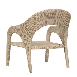   Natural Wicker Outdoor Lounge Chair | Oroa.com