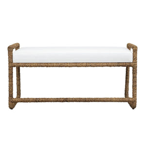   Banana Fiber Wrapped Bench | Oroa.com