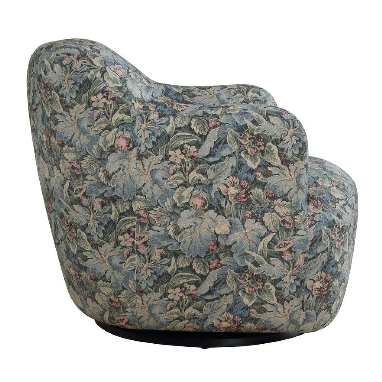  Floral Print Swivel Chair | Oroa.com