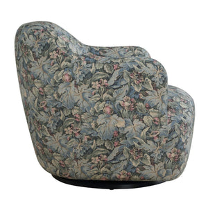   Floral Print Swivel Chair | Oroa.com