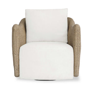   Beige Outdoor Swivel Lounge Chair | Oroa.com