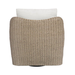   Beige Outdoor Swivel Lounge Chair | Oroa.com