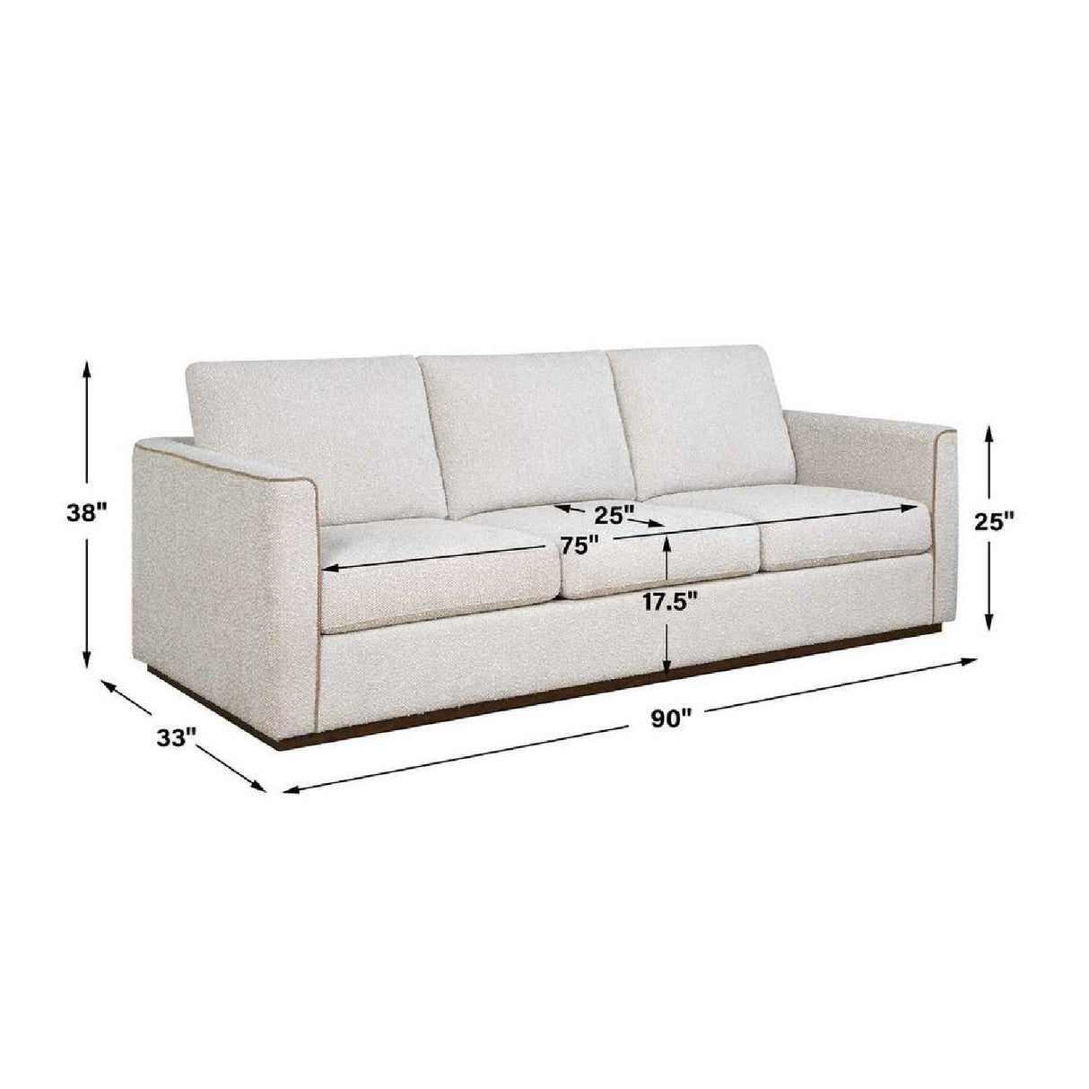   Modern European furniture - Gray Mahogany Outdoor 4-Seater Sofa - www.oroa.com | Oroa.com