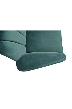 Velvet Channeled Lounge Chair | Versmissen Abbey | Oroa.com