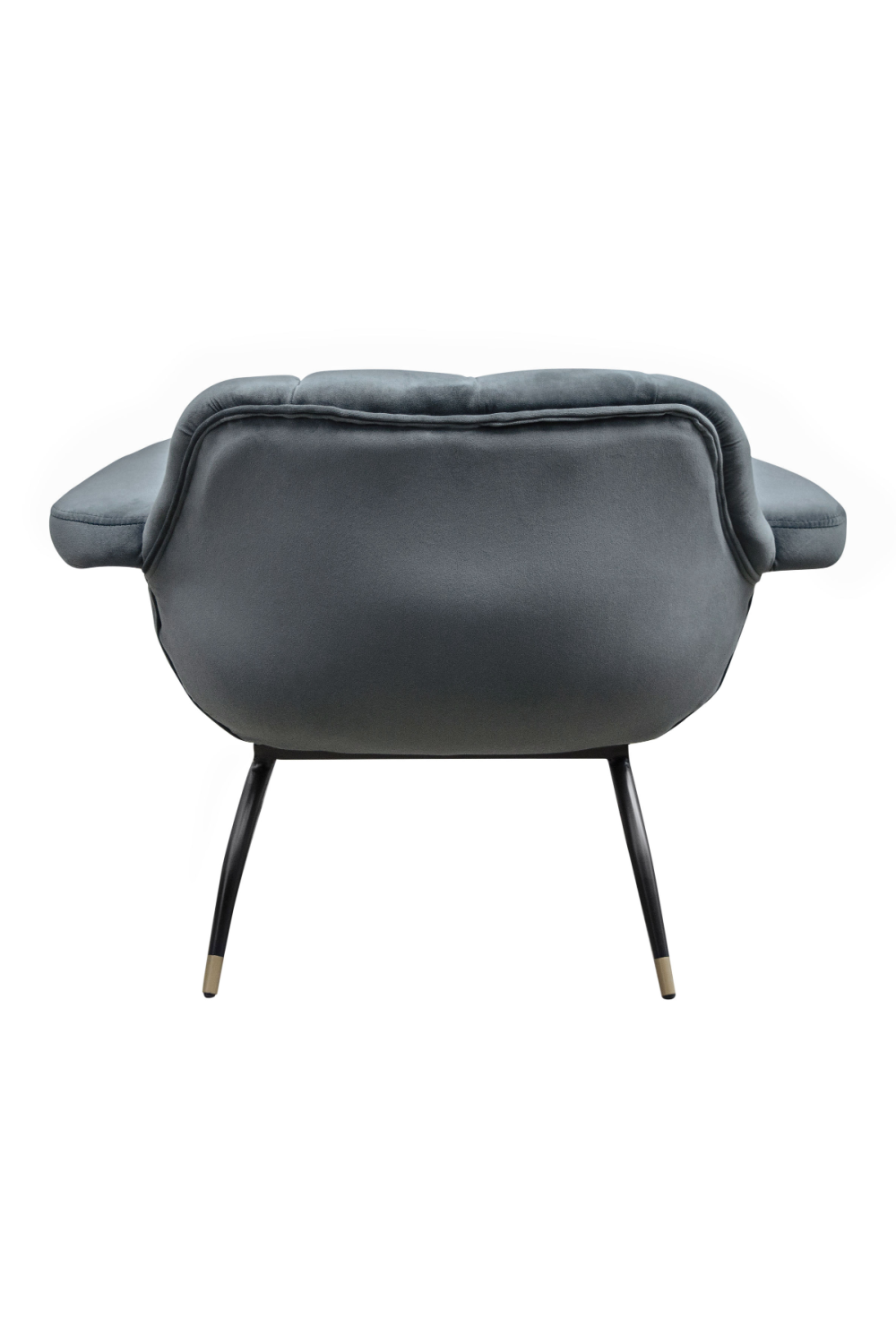 Velvet Channeled Lounge Chair | Versmissen Abbey | Oroa.com