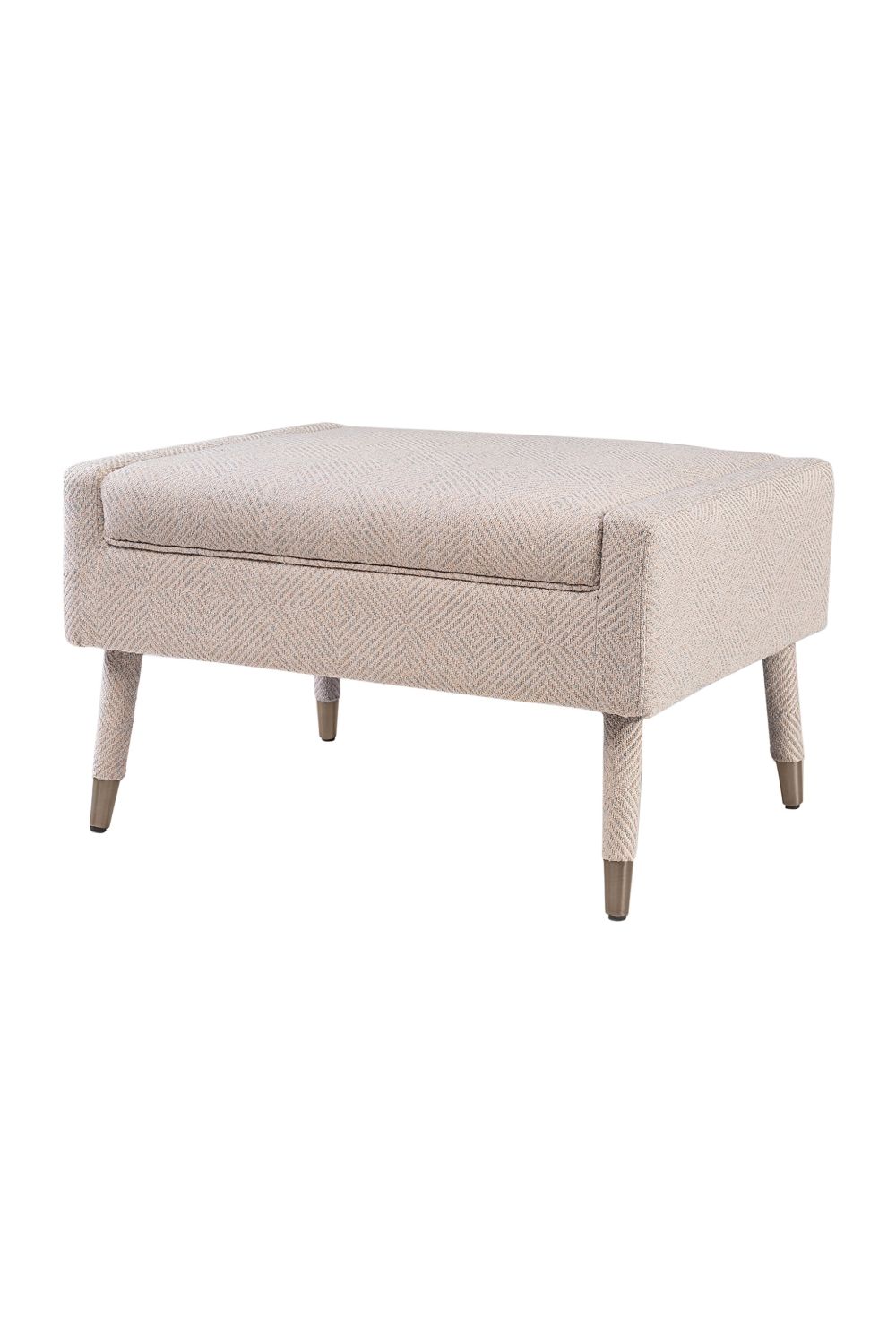 Jacquard Modern Footstool | Versmissen Balham | Oroa.com