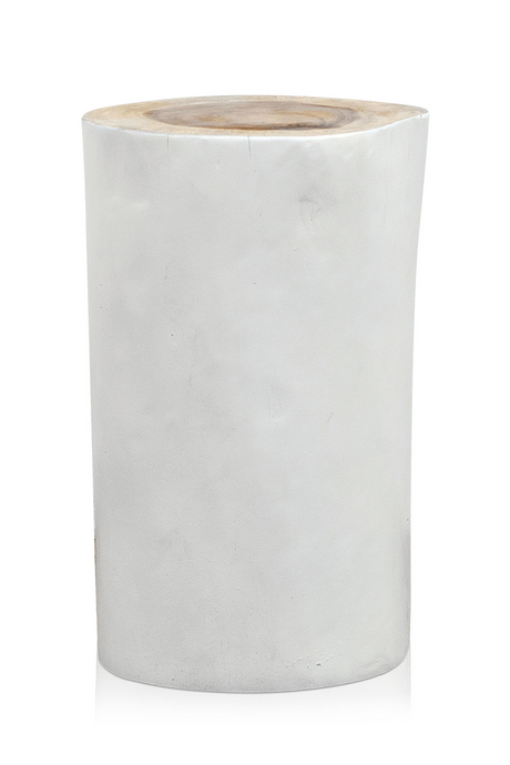 White Wood Stool / Table | Versmissen Tree | Oroa.com