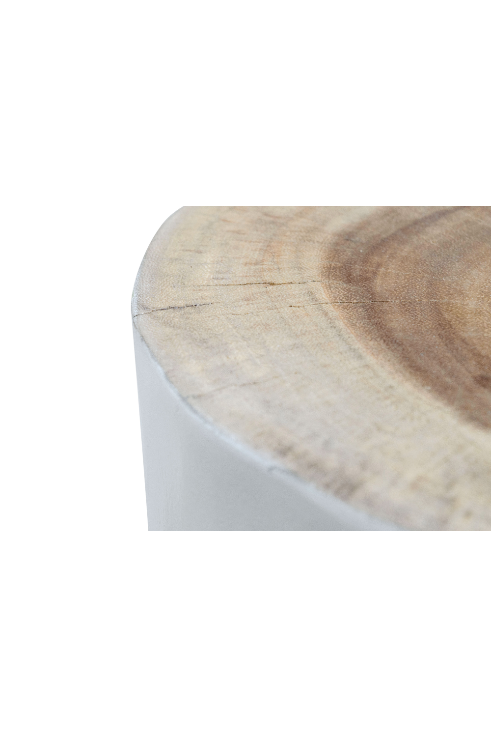 White Wood Stool / Table | Versmissen Tree | Oroa.com