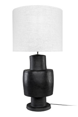 Terracotta Drum Table Lamp | Versmissen Blacky | Oroa.com