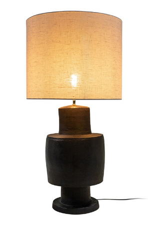 Terracotta Drum Table Lamp | Versmissen Blacky | Oroa.com