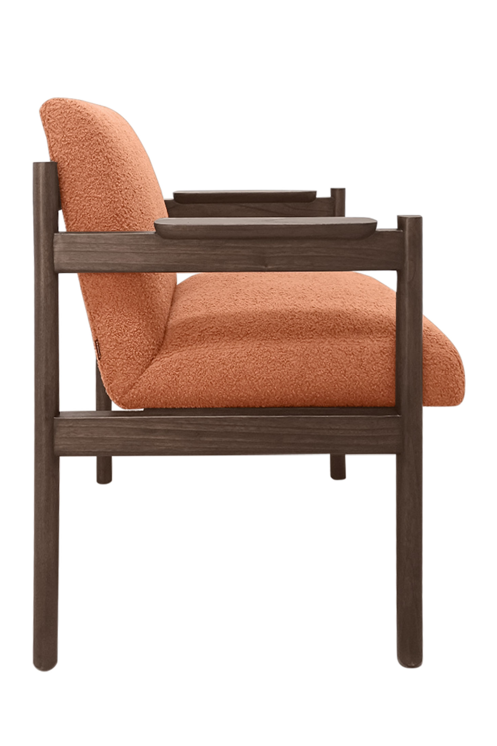 Minimalist Upholstered Dining Armchair | Versmissen Casca | Oroa.com