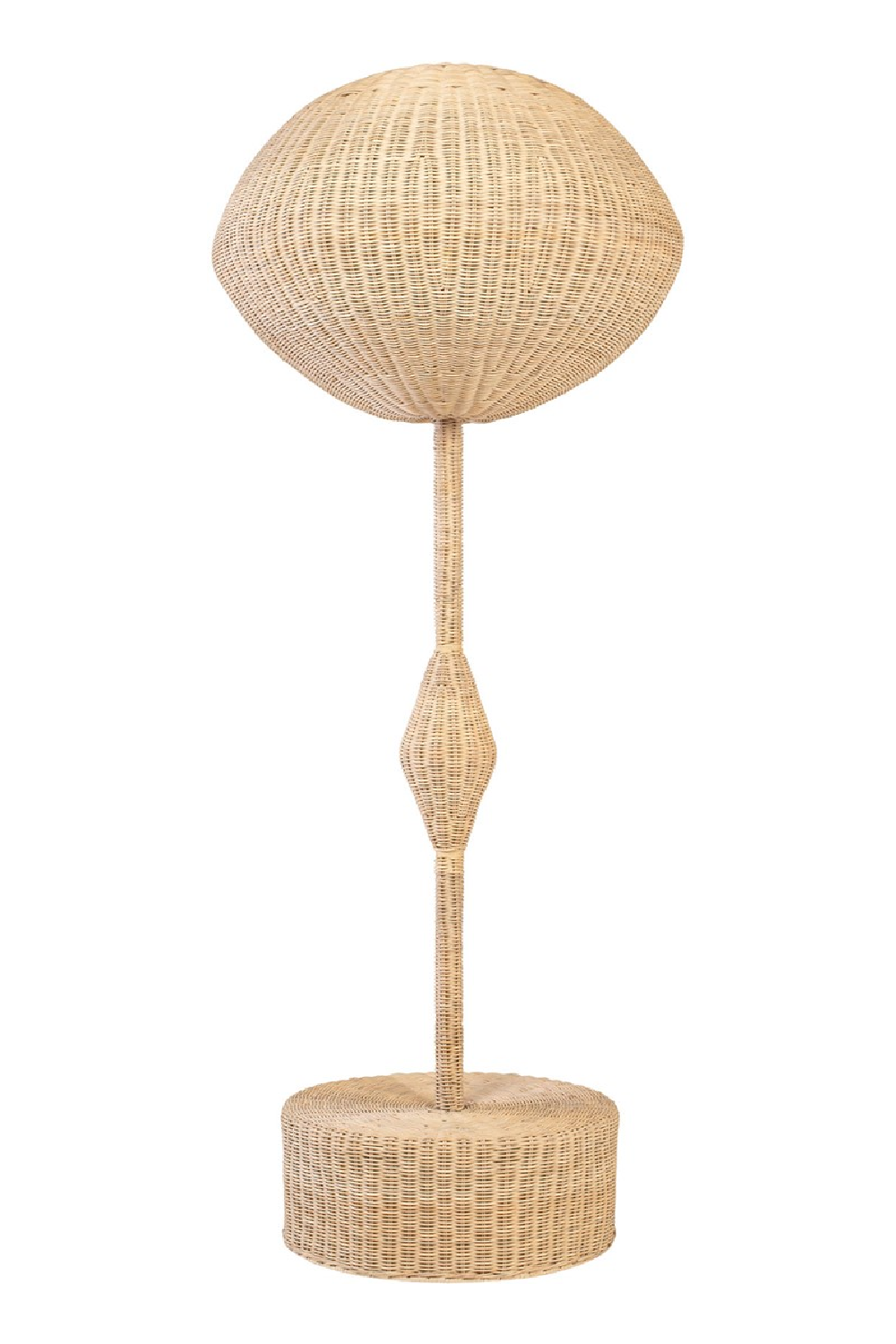 Natural Rattan Floor Lamp | Versmissen Chupa | Oroa.com