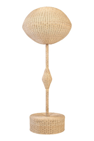 Natural Rattan Floor Lamp | Versmissen Chupa | Oroa.com
