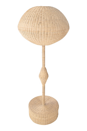 Natural Rattan Floor Lamp | Versmissen Chupa | Oroa.com