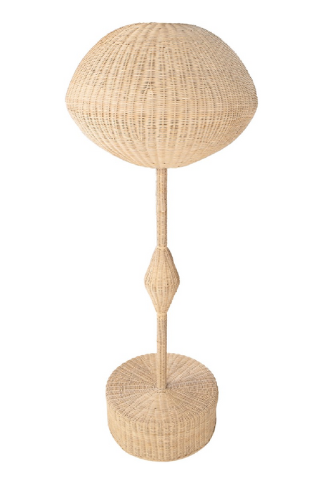 Natural Rattan Floor Lamp | Versmissen Chupa | Oroa.com